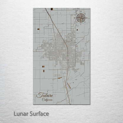 Tulare, California Street Map