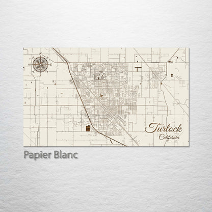 Turlock, California Street Map
