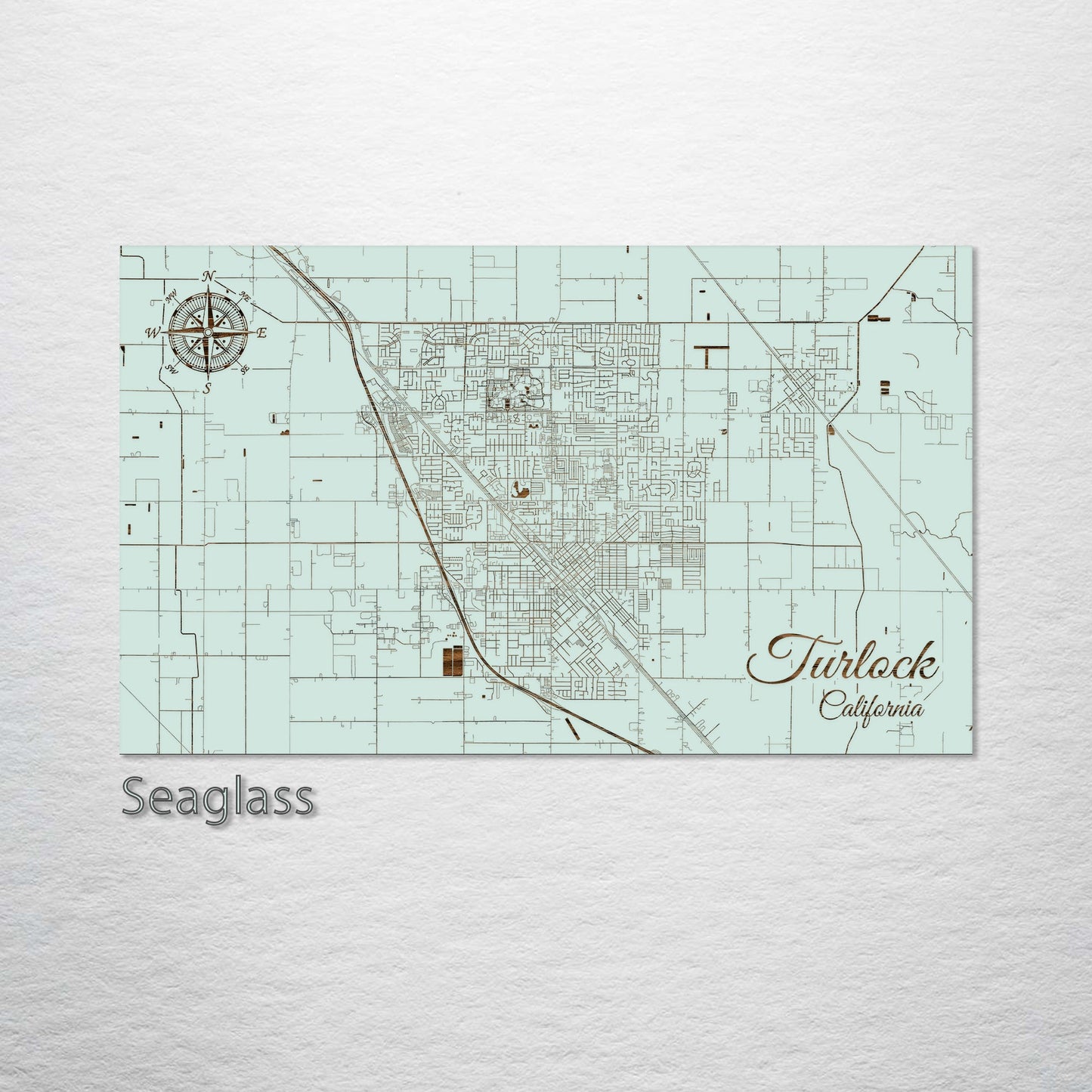 Turlock, California Street Map