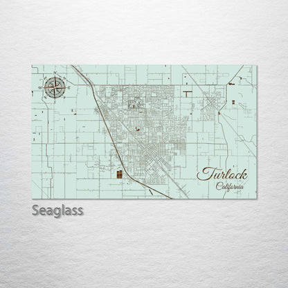 Turlock, California Street Map