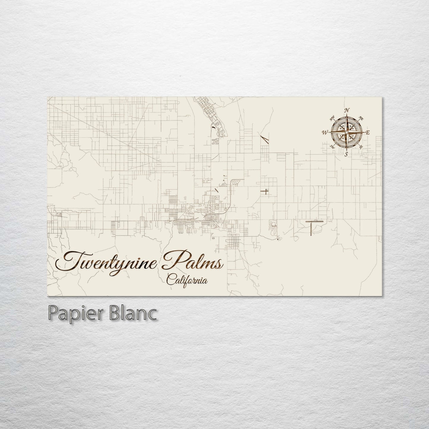 Twentynine Palms, California Street Map