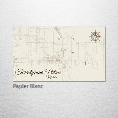 Twentynine Palms, California Street Map