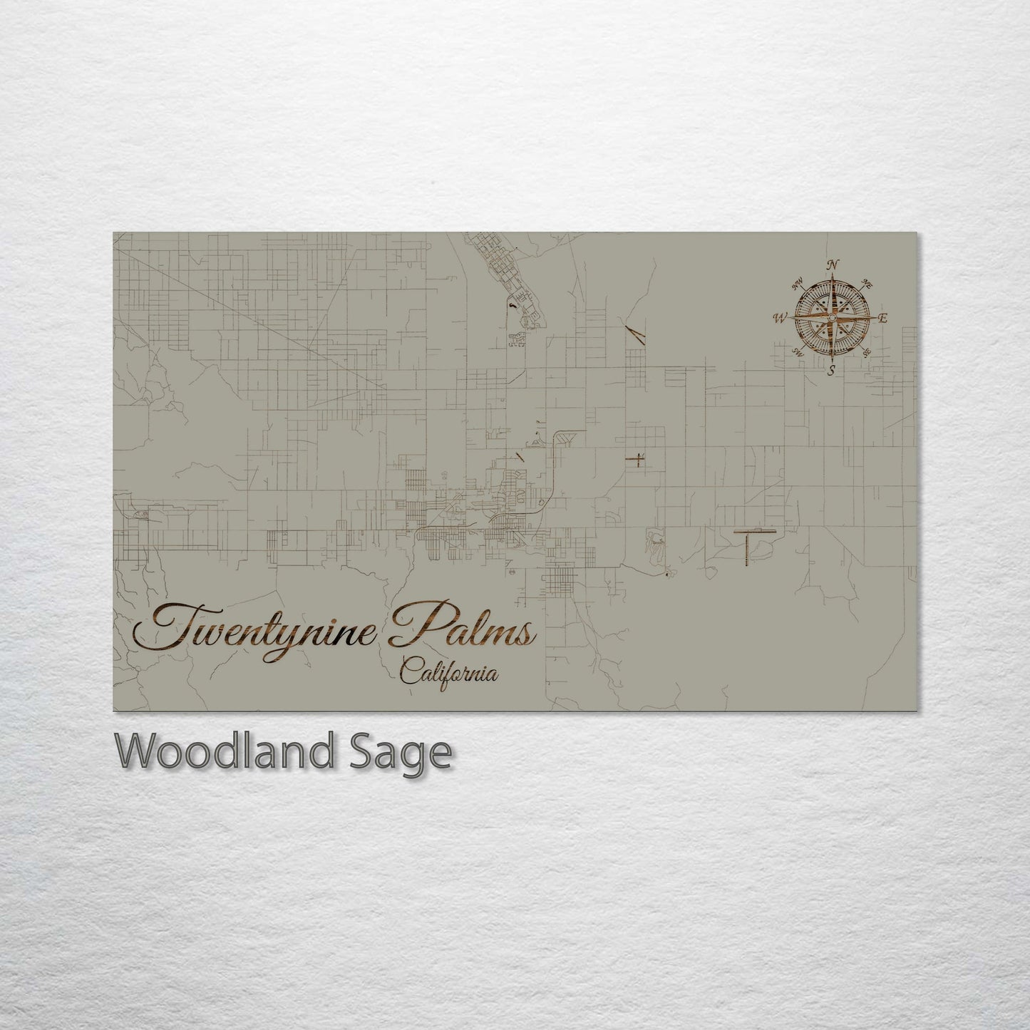 Twentynine Palms, California Street Map