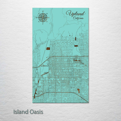 Upland, California Street Map