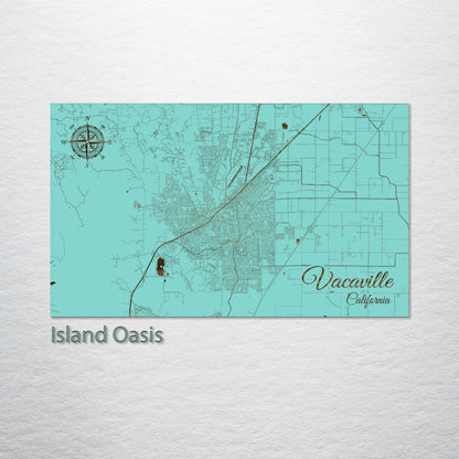 Vacaville, California Street Map