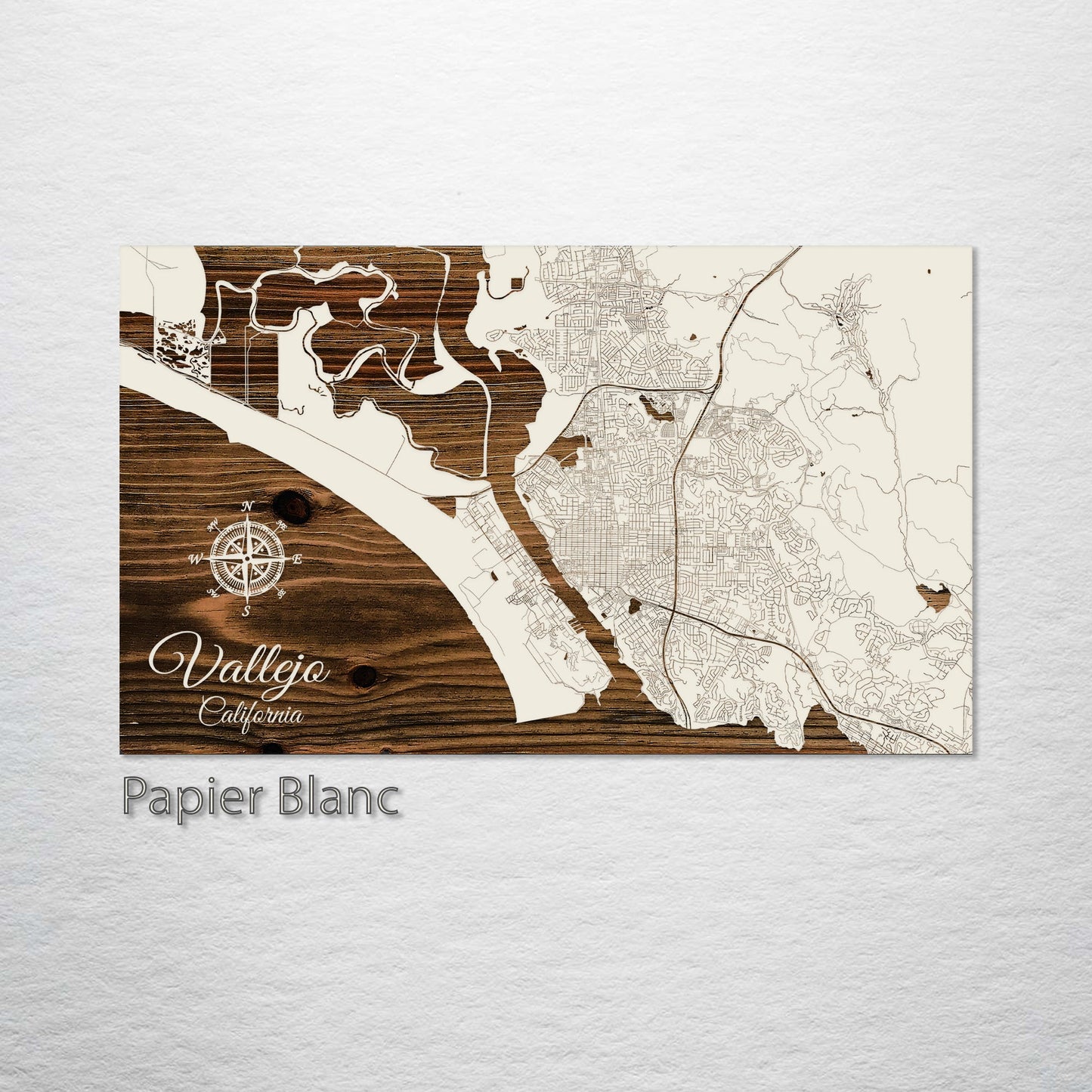 Vallejo, California Street Map