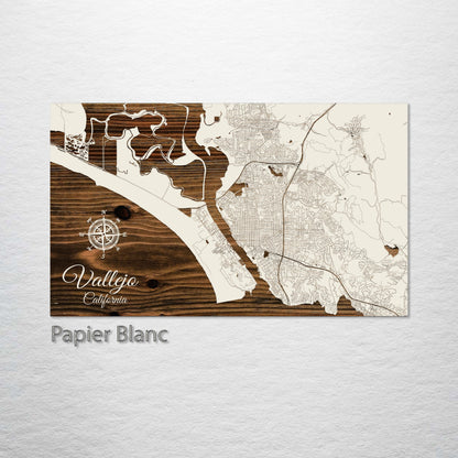 Vallejo, California Street Map