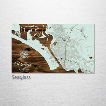 Vallejo, California Street Map