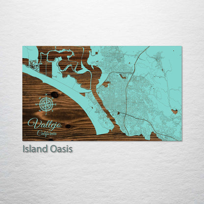 Vallejo, California Street Map