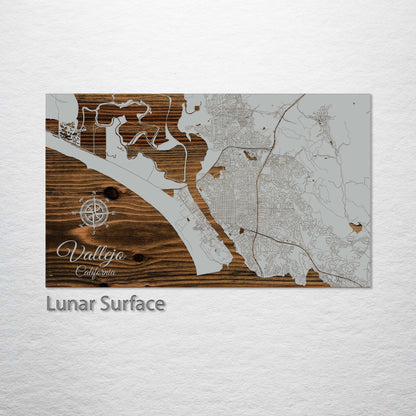 Vallejo, California Street Map