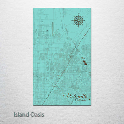 Victorville, California Street Map