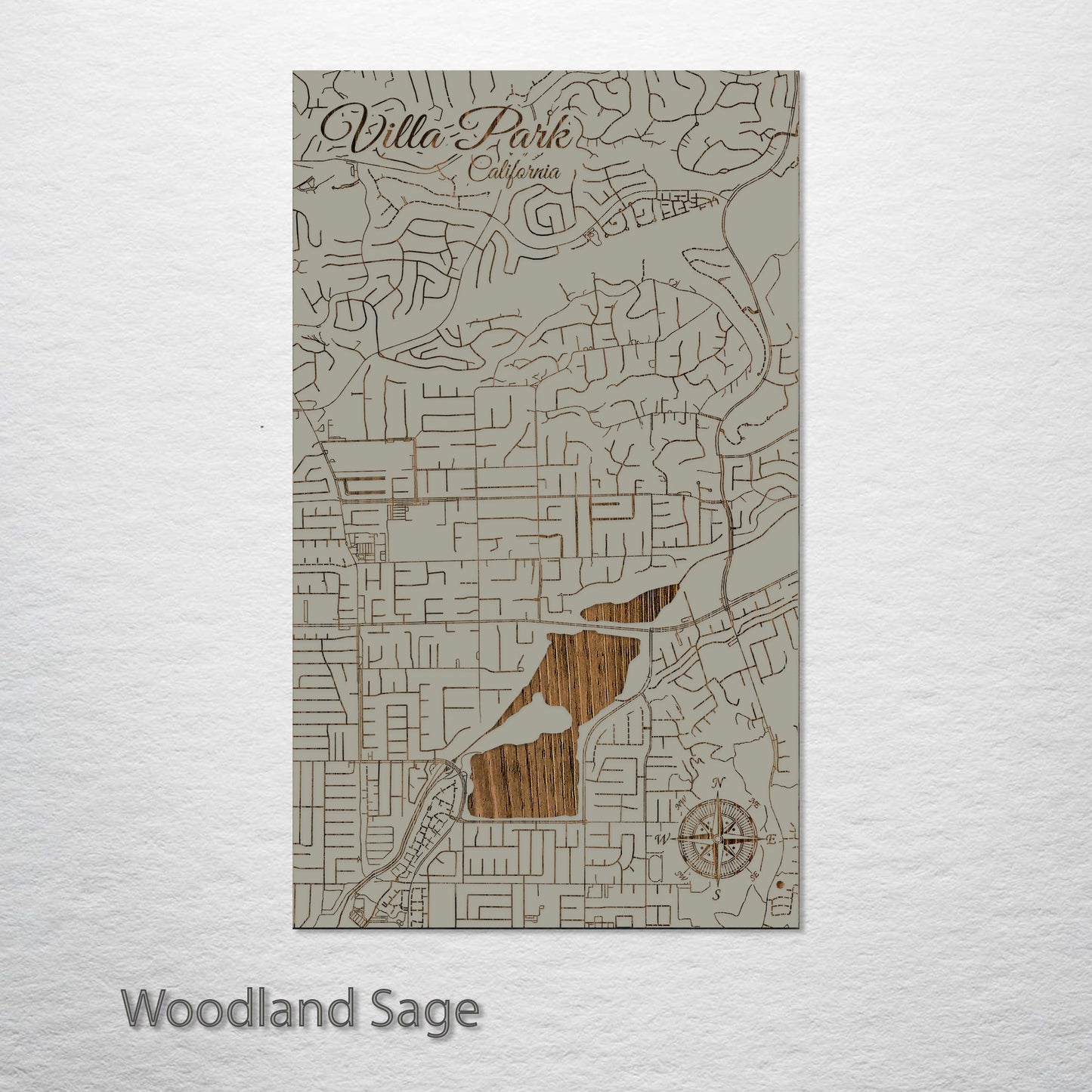 Villa Park, California Street Map