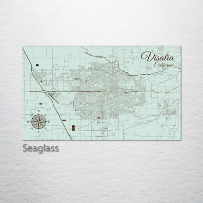 Visalia, California Street Map