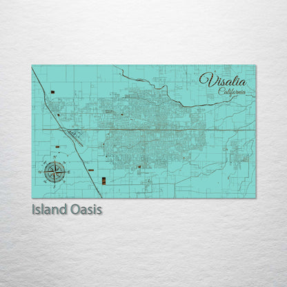 Visalia, California Street Map