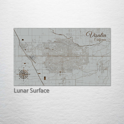 Visalia, California Street Map