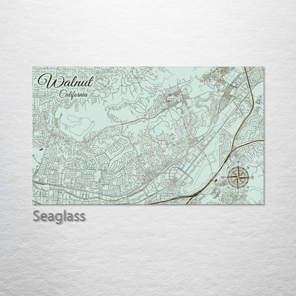 Walnut, California Street Map