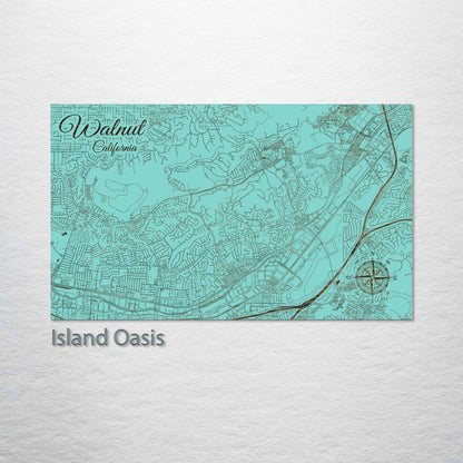 Walnut, California Street Map