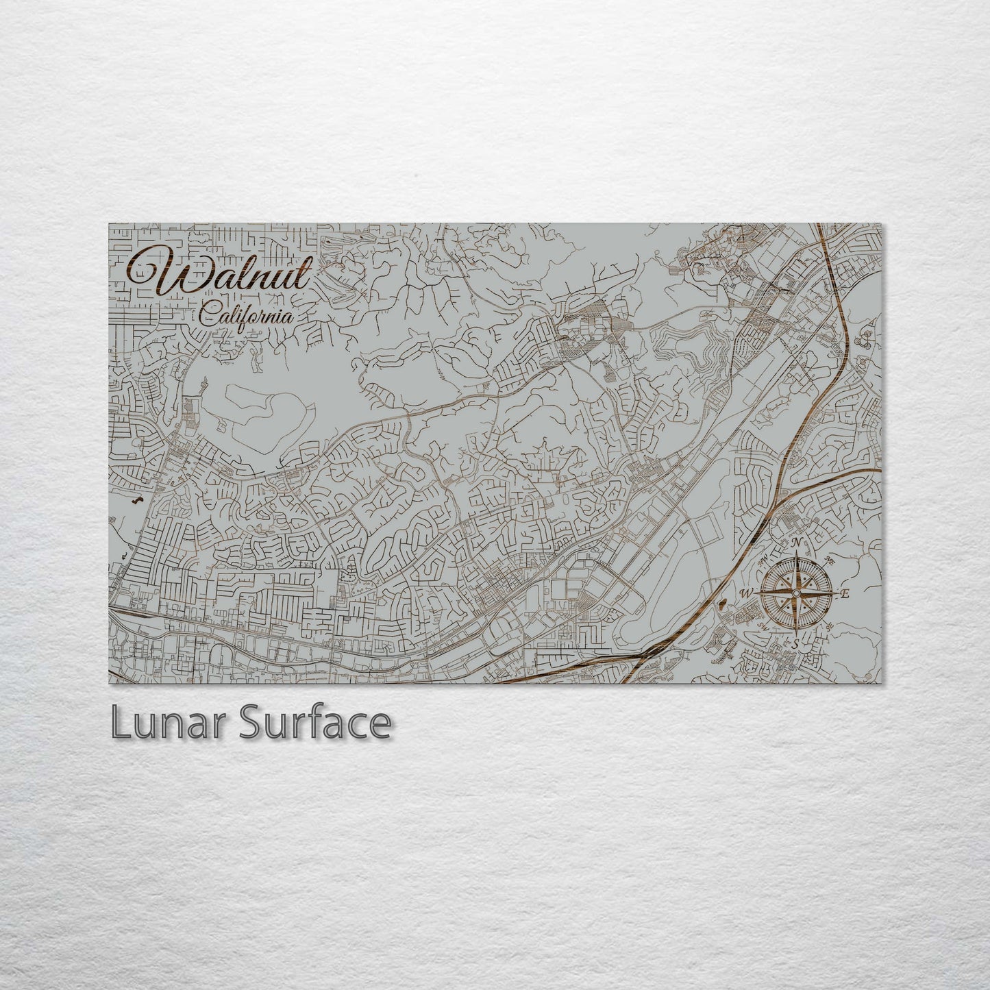 Walnut, California Street Map