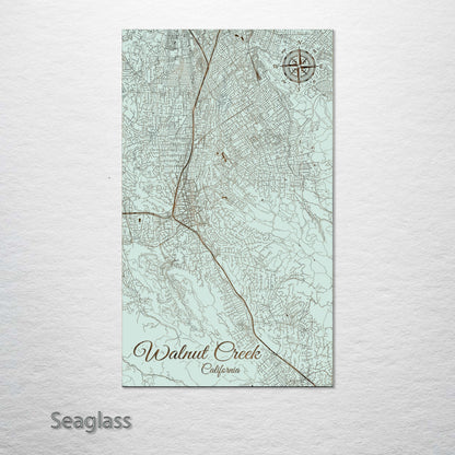 Walnut Creek, California Street Map