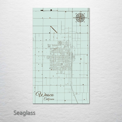 Wasco, California Street Map