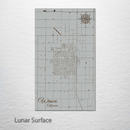 Wasco, California Street Map