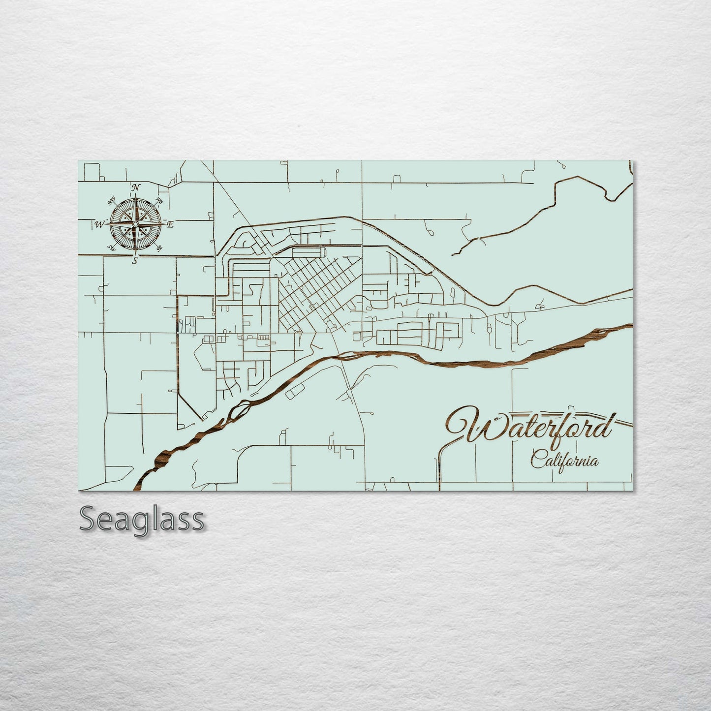 Waterford, California Street Map