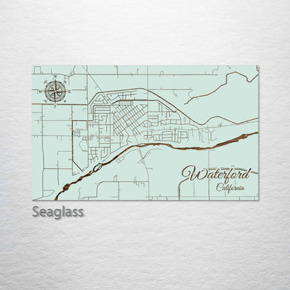 Waterford, California Street Map