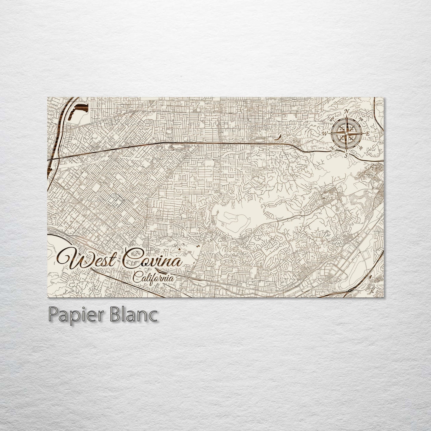 West Covina, California Street Map