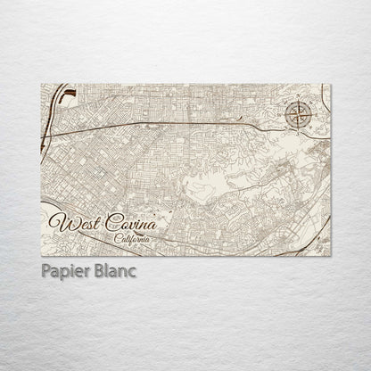 West Covina, California Street Map