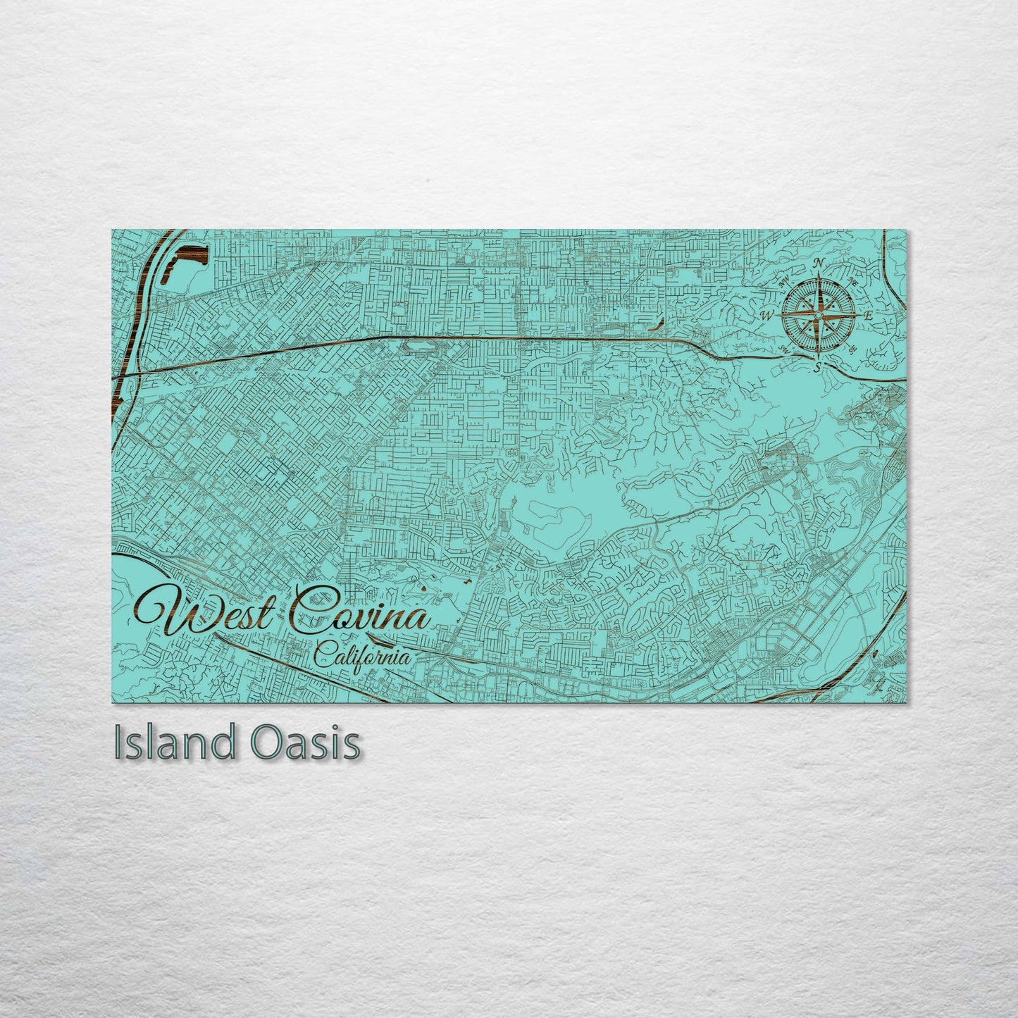 West Covina, California Street Map