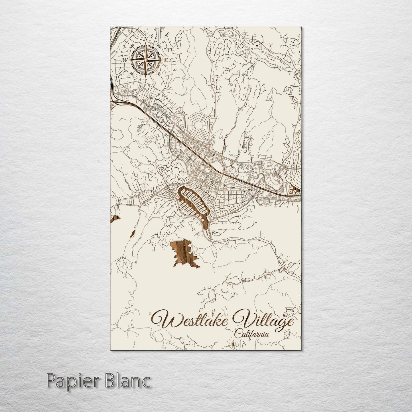 Westlake Village, California Street Map