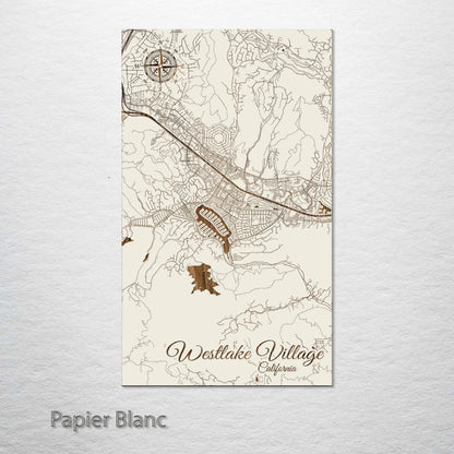 Westlake Village, California Street Map