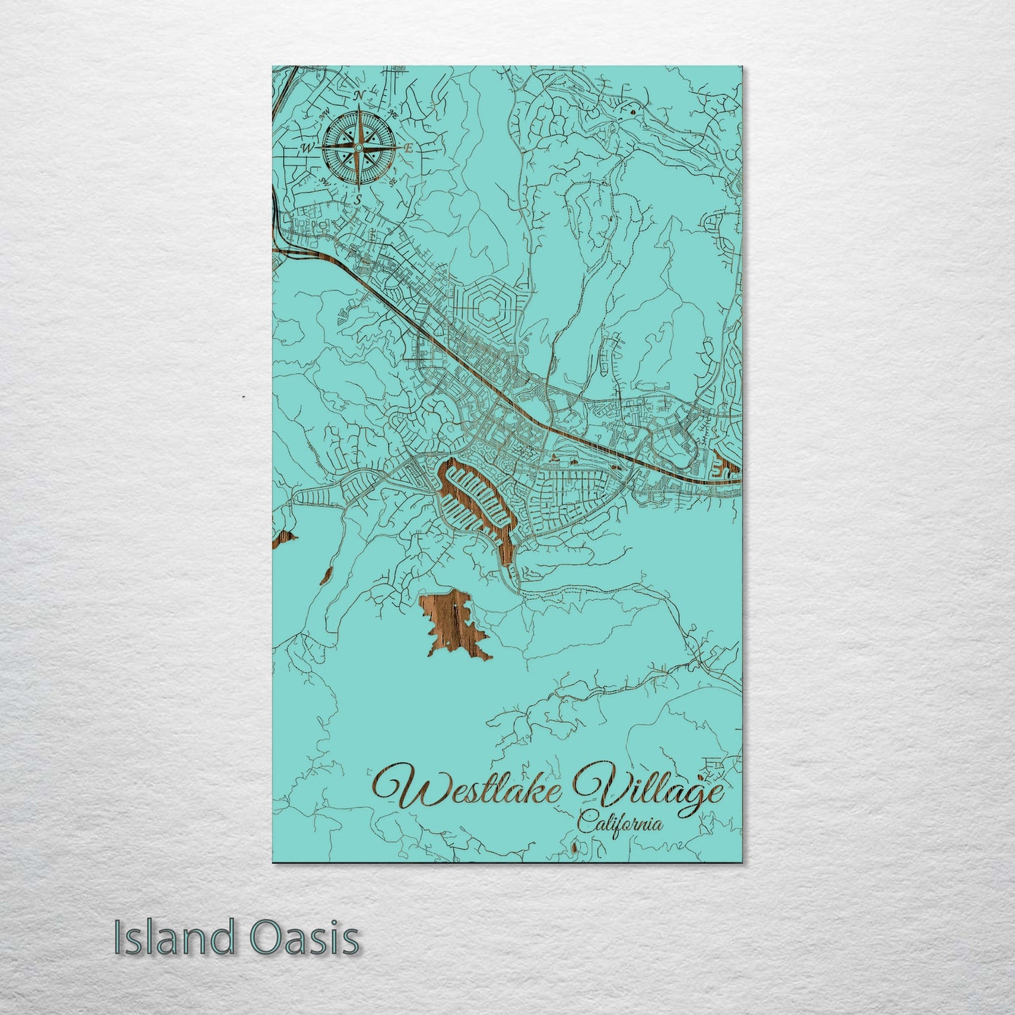 Westlake Village, California Street Map