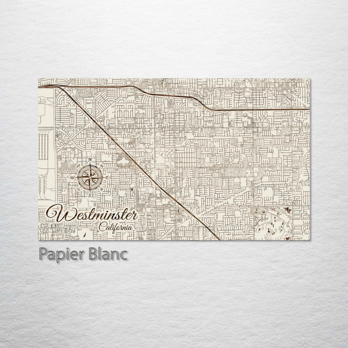 Westminster, California Street Map