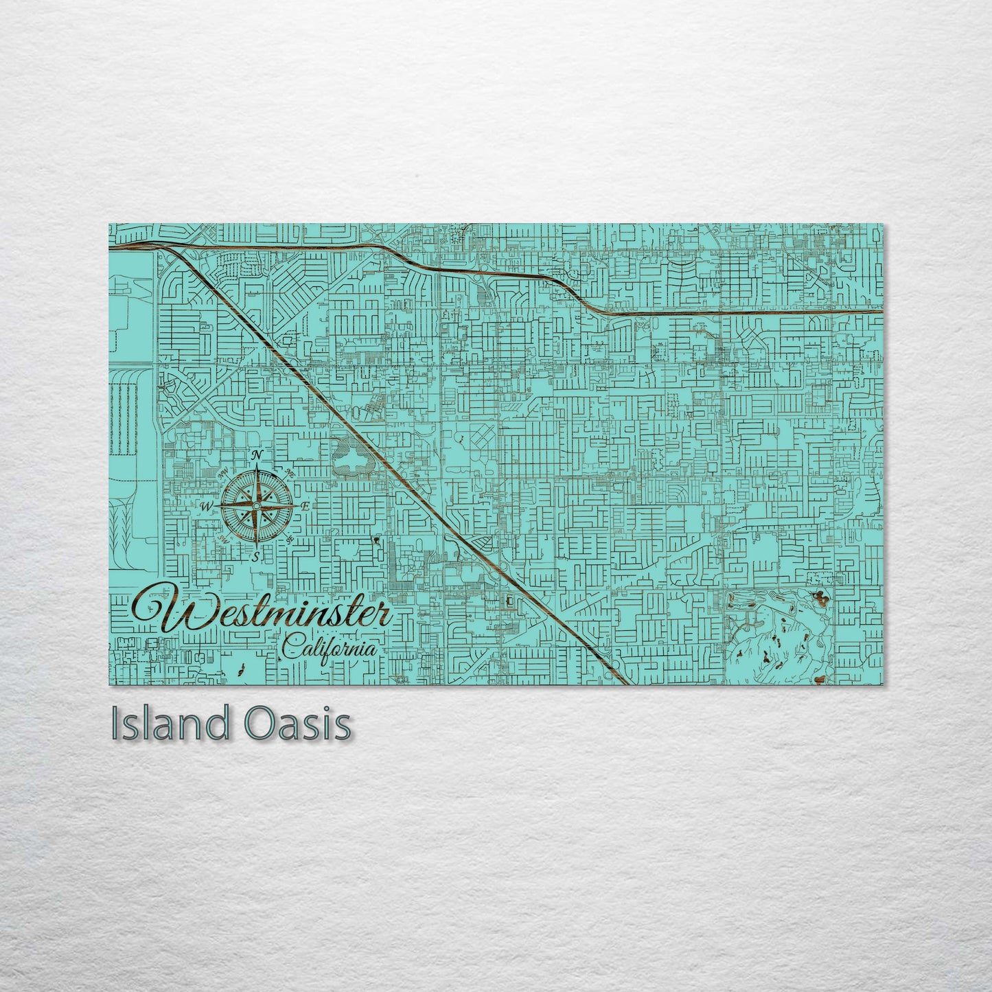 Westminster, California Street Map