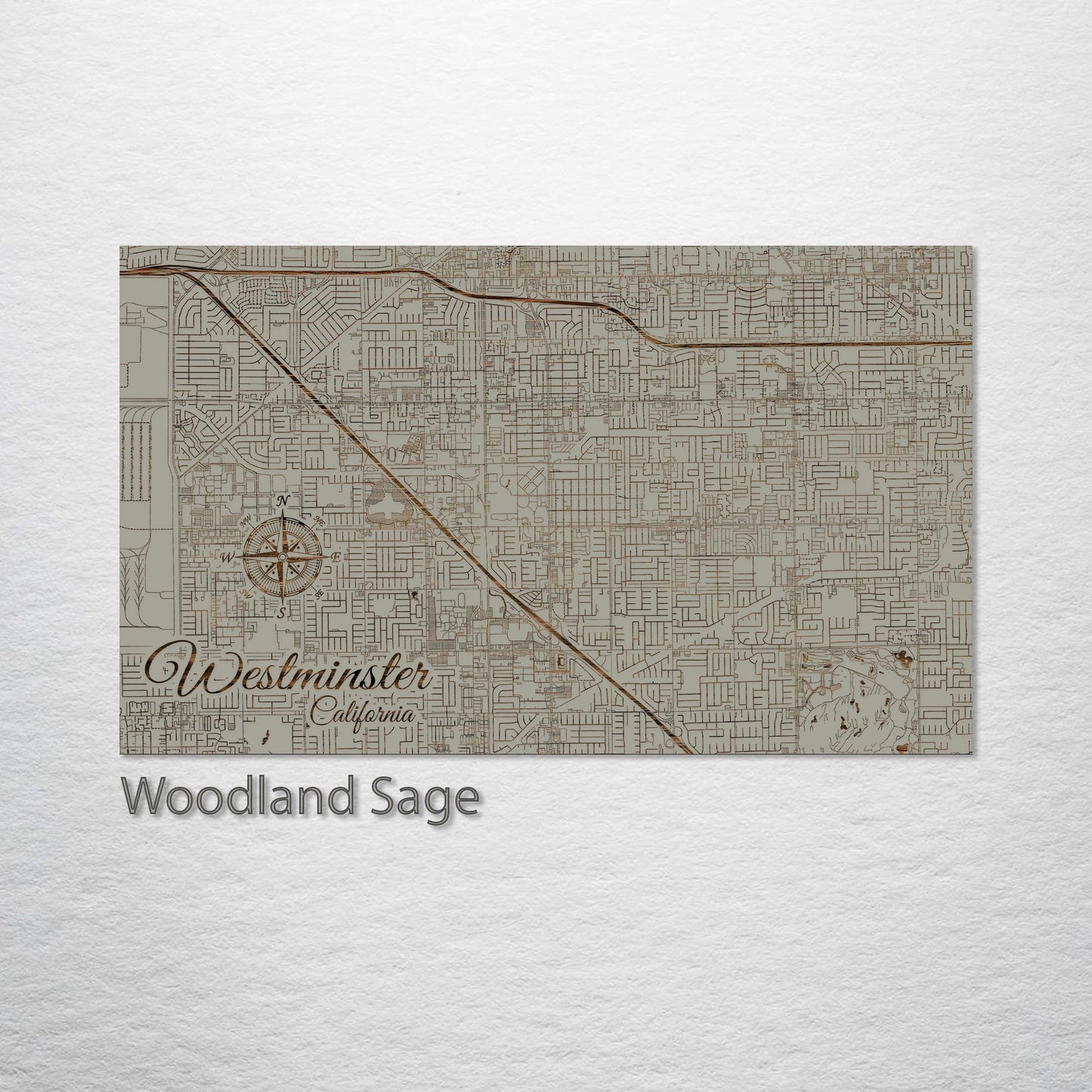 Westminster, California Street Map