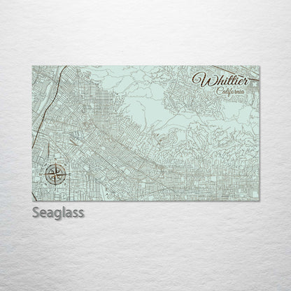 Whittier, California Street Map