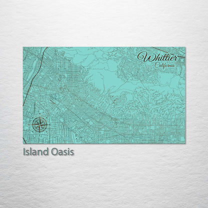 Whittier, California Street Map