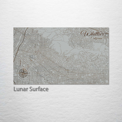 Whittier, California Street Map