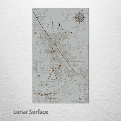 Windsor, California Street Map