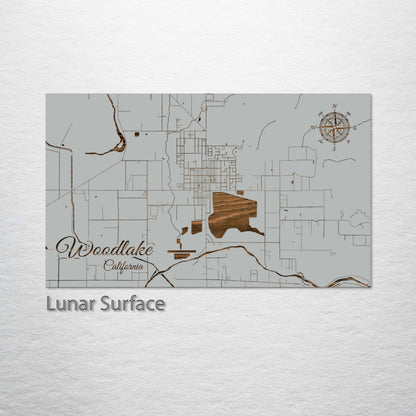 Woodlake, California Street Map