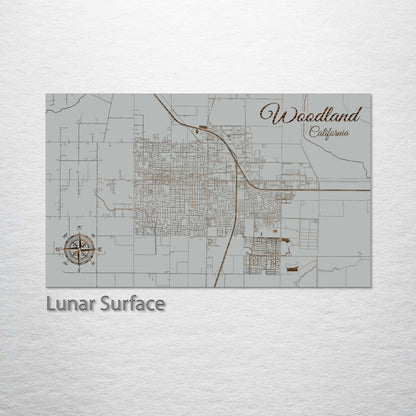 Woodland, California Street Map