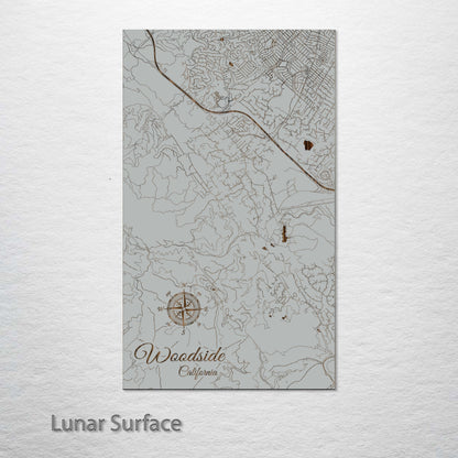 Woodside, California Street Map