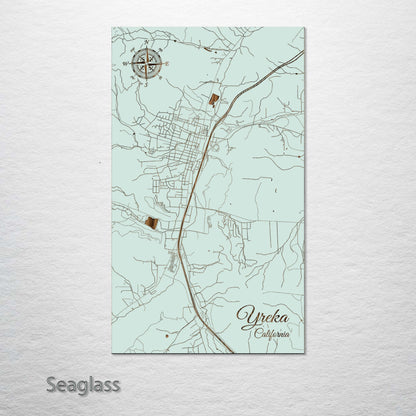 Yreka, California Street Map