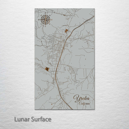 Yreka, California Street Map