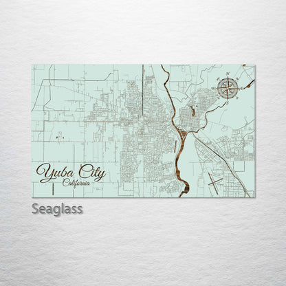 Yuba City, California Street Map