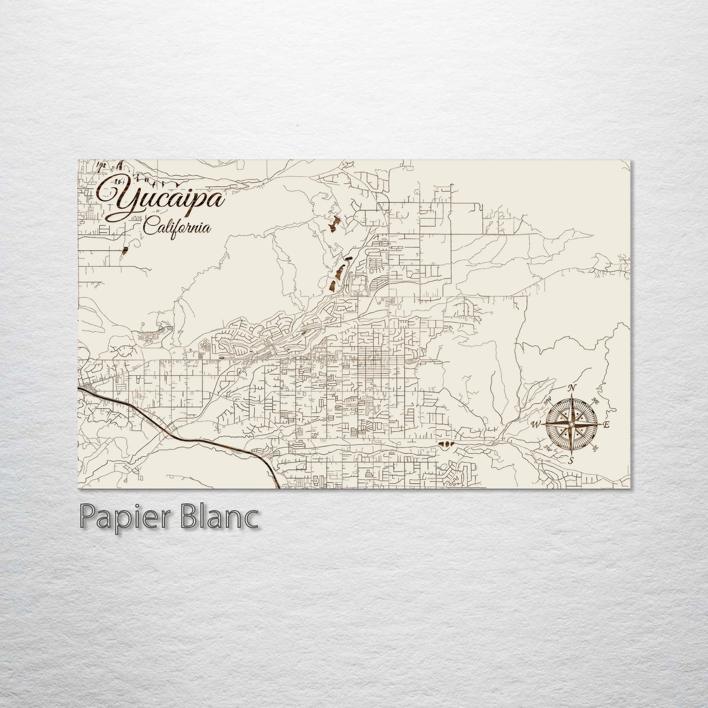 Yucaipa, California Street Map