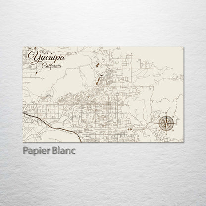 Yucaipa, California Street Map