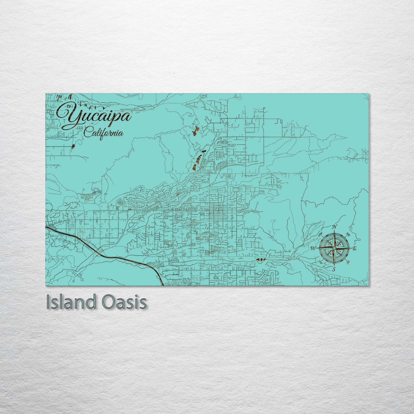 Yucaipa, California Street Map