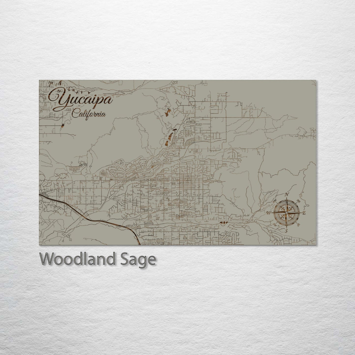 Yucaipa, California Street Map